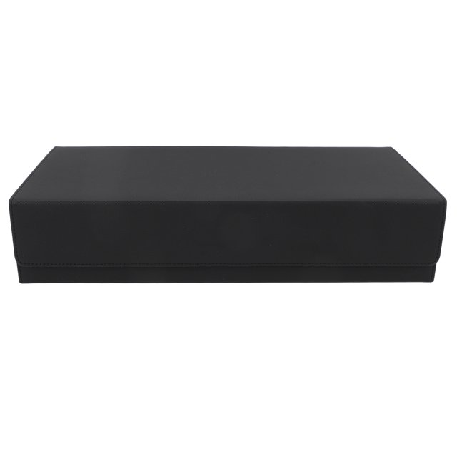 Caja De Almacenamiento De Tarjetas, Estuche De Cuero PU De Gran Capacidad Con Cierre Magnético, Herramienta Organizadora Para Más De 550 Tarjetas De Juego