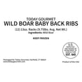 thumbnail image 3 of Today Gourmet Wild Boar Baby Back Ribs - (12) 13oz. Racks, 3 of 10