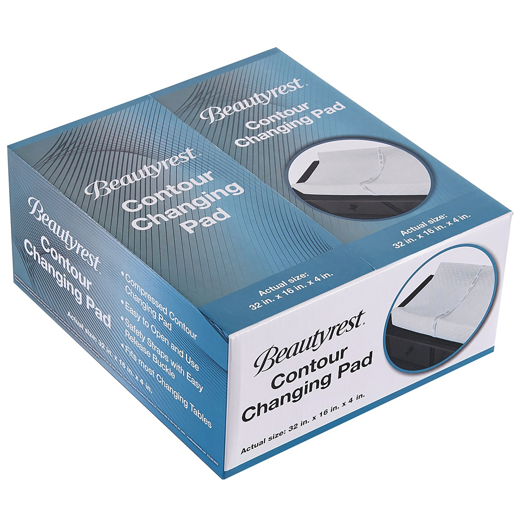 Beautyrest Foam Contoured Changing Pad with Cover photo 4