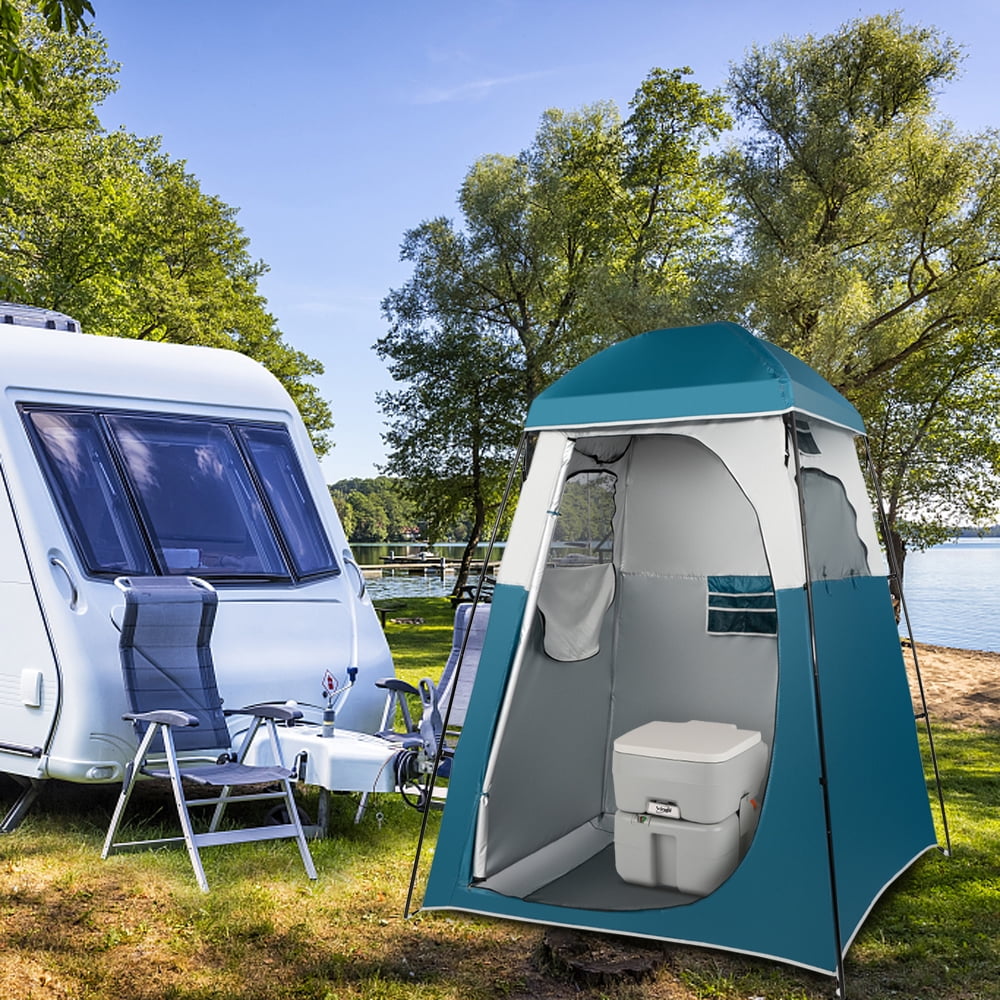 VINGLI Shower Tent, Camping Changing Room Tent, 6.7 ft