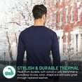 thumbnail image 6 of JMR Men's Heavy Weight Long Sleeve Thermal Shirt Crew Neck Top Underwear,  Colors, Sizes, 6 of 7