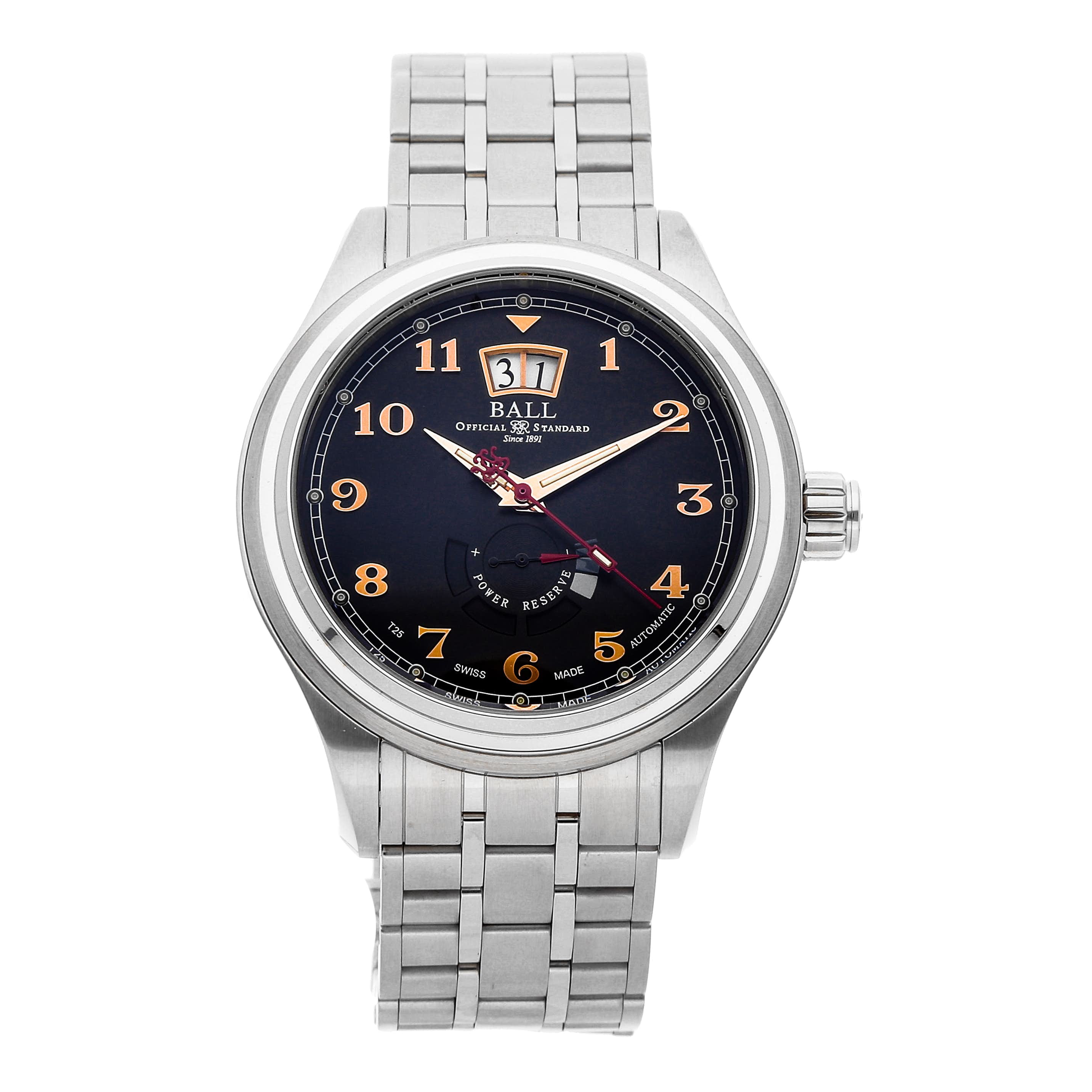 BALL Watch PreOwned Ball Watch Company Watch Trainmaster Cleveland