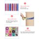 thumbnail image 5 of Kit de fabricación de pulseras de la amistad para niñas, juguetes artesanales DIY, regalos de cumpleaños para niños, suministros para fiestas, actividades de viaje, 5 of 5