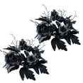 thumbnail image 2 of EUDIDV Halloween Decorations News Halloween Candle Decoration Wreath Table Arrangement Candlestick Decoration Faux Flower Candlestick Wreath Sale Clearance, 2 of 6