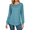 Z-Lake Blue, variant on Womens Fall Tops Long Sleeve Shirts Casual Tunic Top Basic T Shirts Tees