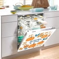 thumbnail image 2 of Yayeee Magnetic Dishwasher Cover for The Front Decoration Home Kitchen Machine Sticker Protector, Pumpkins Pattern, 2 of 6