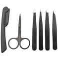 thumbnail image 1 of Kit de Soin des Sourcils 6 Pcs Portable Professionnel Kit de Coupe de Sourcils, 1 of 6