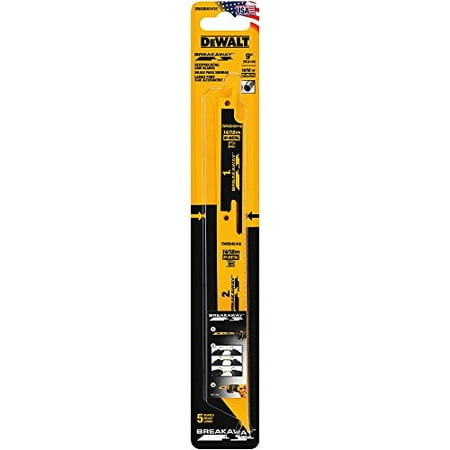 DEWALT DWABK491418 9" BREAKAWAY Reciprocating Saw Blades