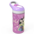 thumbnail image 2 of Zak Designs Disney 16 ounce Reusable Plastic Water Bottle, Ultimate Princesses, 2 of 10