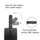 thumbnail image 5 of 4X 600-6000Mhz Enrutador Inalámbrico Plegable Flexible 2G 3G GSM GPRS 4G 5G Alta Ganancia 40 DBi LTE Amplificador de Señal Antena WIFI Blanco A, 5 of 5