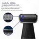 thumbnail image 2 of Replacement Brush Heads 3-Pack for Efficient Grooming, Fits BG2000 Series and BG5025 BG7030 Models, 2 of 5