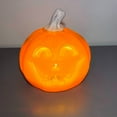 thumbnail image 5 of DefiDgd Halloween Pumpkin Lanterns Hollow Out Big Pumpkin,Decorations Classic Plastic Pumpkin Statue Table Decor for Home Office Haunt House Party Decorations(A), 5 of 7