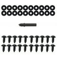 thumbnail image 2 of CF Advance For 08-14 Mercedes-Benz C-CLASS W204 X204 Right Passenger Side Matte Silver Inside Interior Door Handle Repair Kit 2008 2009 2010 2011 2012 2013 2014, 2 of 7