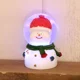 thumbnail image 3 of Bola de cristal con iluminación colorida para Navidad, bola de cristal, bola de nieve, árbol de Navidad, Papá Noel, muñeco de nieve, decoración, manualidades para el hogar, 3 of 5