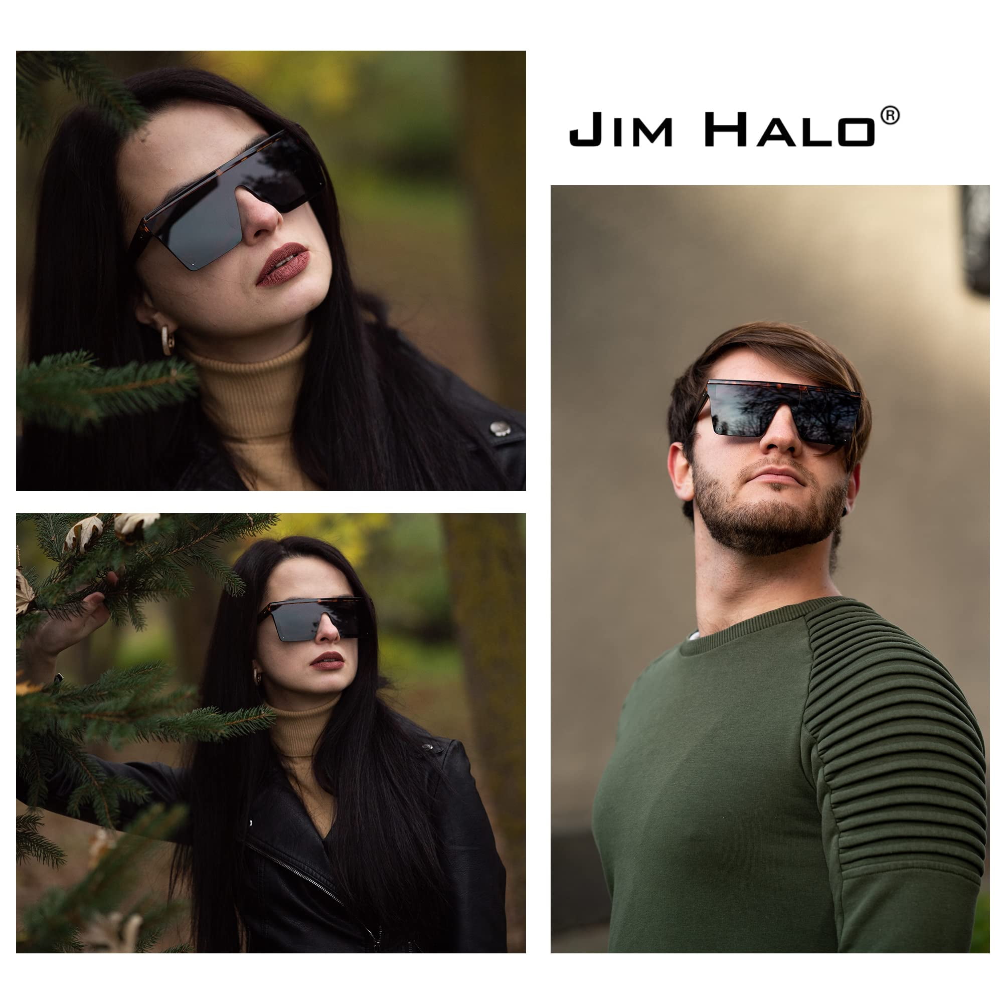 Jim halo rimless sunglasses 2025
