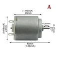thumbnail image 1 of Chendee Mini 260 Motor Dc 1.5-3V Electric Machinery Tools High Speed Toy Car Fan Diy,A, 1 of 9