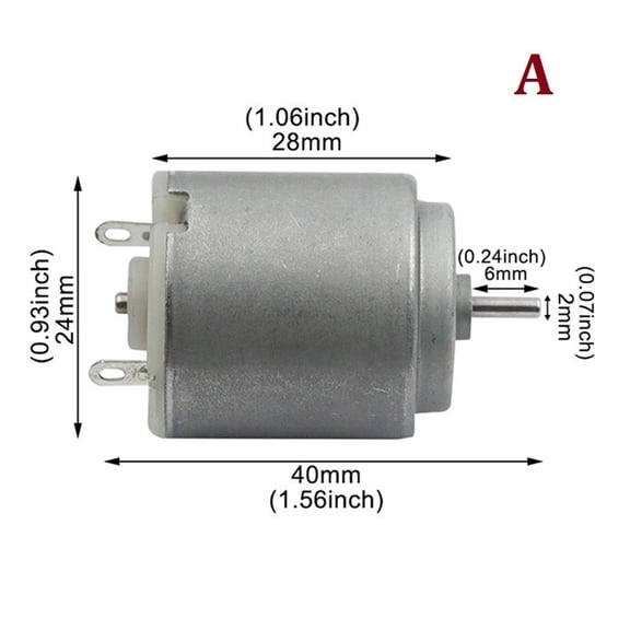 DC 3V 12V Mini 260 Motor for DIY Toy Car Fan Electric Tools Small Appliances