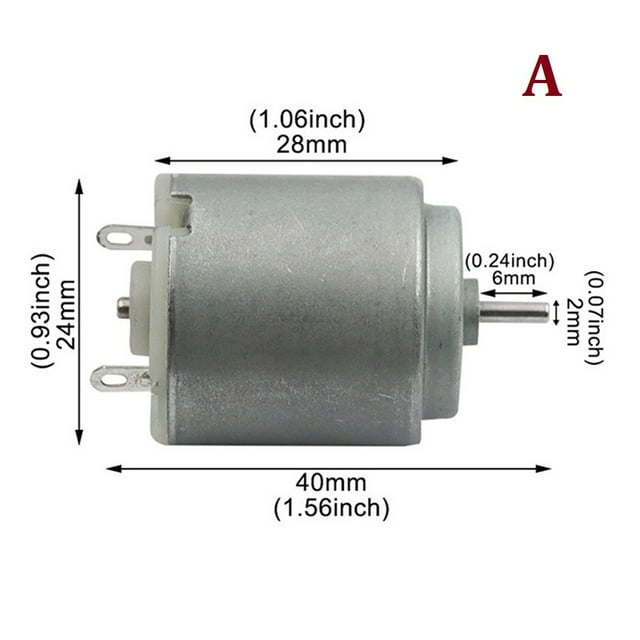 Mini 260 Motor DC 3-12V Electric Machinery Tools High Speed Toy Car Fan DIY