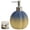 A1_Yellow 6.3x4.33in, variant on Yeuimy Mini Pumpkin Soap Dispenser Ceramic Halloween Hand Soap Pump Refillable Lotion Bottle Fall Farmhouse Decor For Bathroom Kitchen Countertop Autumn Thanksgiving Soap Dispenser For Countertop