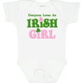 thumbnail image 3 of Inktastic Loves an Irish Girl Girls Baby Bodysuit, 3 of 5