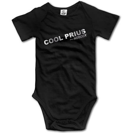 

Girls Boys Infant Cool Prius Quoted Nobody Romper Jumpsuit Bodysuit