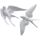 thumbnail image 1 of 2pcs Swallow Decoración de pared de la pared Decoración de pared de pájaros rústicos Decoración de golondrina al aire libre adornos para el hogar, 1 of 6