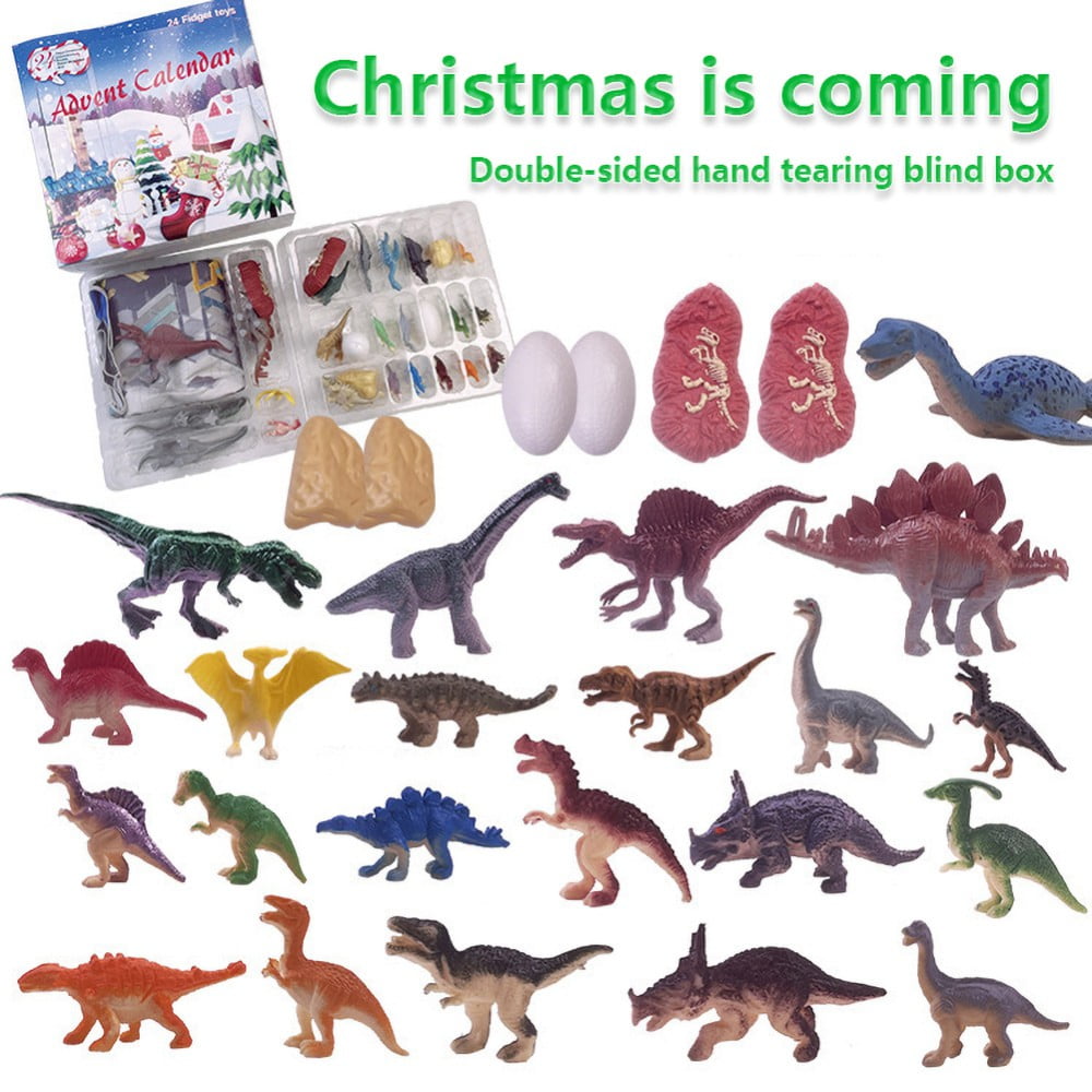30" x 27" Baby Dinosaur Toy Game with Play Mat, Perfect Educational Realistic Dinosaur World