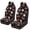 Ladybug Daisy, variant on Jeiento Ladybug Car Seat Cover Front Seats Only Waterproof Automotive Car Interior Covers Daisy Vehicle Cushion Seat Cover Set Auto Interior Decoration