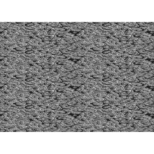 Ahgly Company Tapis Rectangulaire Lavable en Machine Intérieur Transitionnel Gris Foncé, 5 Pieds x 8 Pieds