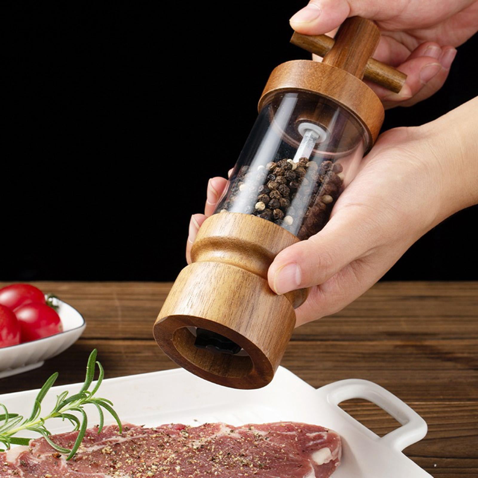 Fiocias Manual Pepper or Salt Grinder Steel Grinding Core Manual Coffee Grinder Shaker