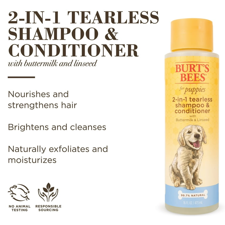 Burt's bees puppy tearless 2in1 cheap shampoo reviews