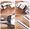 thumbnail image 4 of tooloflife Garlic Press Garlic Mince Garlic Slice Garlic Paste Tool Easy to Use Stainless Steel Silver, 4 of 8