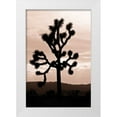 thumbnail image 3 of Erin Berzel 4x24 White Modern Wood Framed Wall Art Titled - Yucca Brevifolia II, 3 of 5