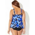 thumbnail image 2 of Swimsuits for All V-Neck Flowy Tankini Set, 2 of 3