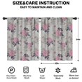 thumbnail image 2 of Blackout Kids Curtains,Pioneer Flower Floral Print Pattern Childrens Insulated Curtains Set Of 2,Bedroom Essentials,Toddler Room Decor 42"x54", 2 of 5