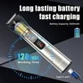 thumbnail image 6 of Beard Trimmer for Men, Waterproof Electric Razor for Nose, Body, Face & Mustache, Cordless Hair Clippers Shavers Grooming Kit, Gifts for Men Husband Father, 6 of 8
