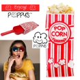 thumbnail image 3 of Poppy's Popcorn Scoop and Popcorn Bags Bundle, Nostalgic Popcorn Accessories for Popcorn Machine and Popcorn Bar, Popcorn Scooper and Bags for Carnival|Movie Night|Circus Party Supplies (50), 3 of 13
