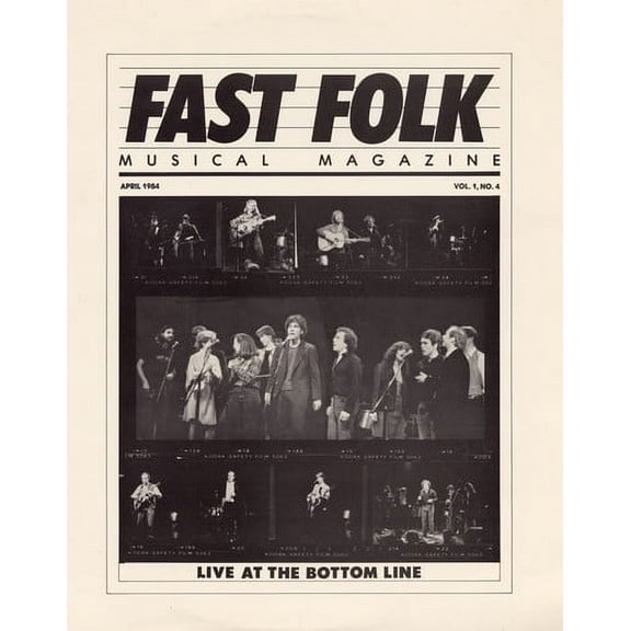 Various Artists - Fast Folk Musical Magazine (4) Live at 1 / Various - Music & Performance - CD