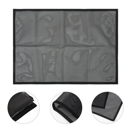 WRISTBIQUE 1 Set Freestanding Fireplace Screen 29*40in with Mesh for Home Use