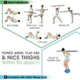 thumbnail image 7 of Yes4All Total Body Weighted Workout Bar – Set of 3 Weighted Bars 10lbs, 15lbs, 20lbs, 7 of 7