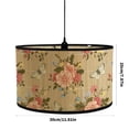 thumbnail image 5 of Sinyiin Multipurpose Table Lamps Shade Plant Theme Bamboo Iron Texture for Bedroom, 5 of 12