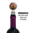 thumbnail image 4 of Undead Skeleton Knight Warrior Fantasy Wine Bottle Stopper, 4 of 9