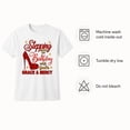 thumbnail image 6 of Stepping Into My Birthday Graphic T-Shirt, Unisex Crew Neck Tee, 6 of 9