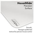thumbnail image 4 of LuxxPad Tempered Glass Mouse Pad - Enhanced Precision for Gaming & Work, Durable & Scratch-Resistant, Colors (Black, 10" x 14"), 4 of 6