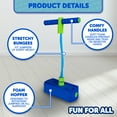 thumbnail image 5 of Waddle Foam Pogo Hopper, Kids Fun and Safe Pogo Stick for Toddlers, Ages 3 and up, Blue, 5 of 8