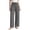 Gray, variant on Women's Crinkle Gauze Cotton Pants Elastic Drawstring Waist Harem Lantern Pant Loose Baggy Casual Trousers with Big Patch Pockets Gray,2xL