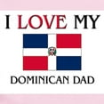 thumbnail image 2 of CafePress - I Love My Dominican Dad Infant Bodysuit - Baby Light Bodysuit, Size Newborn - 24 Months, 2 of 4