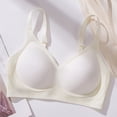 thumbnail image 3 of Turilly Bras Womens V Neck Wireless Bra With Adjustable Straps And Breathable Hollow Padding Everyday Bras, 3 of 5