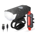 thumbnail image 2 of Visibility Bike Headlight Taillight Night Riding Safety Set 360 Degrees Visibility USB Rechargeable High Brightness Riding Warning Life Waterproof, 2 of 7