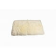 thumbnail image 3 of 2' x 5' Natural Rectangular Sheepskin Area Rug, 3 of 4